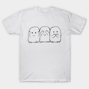 Hear No, See No, Speak No Evil T-Shirt